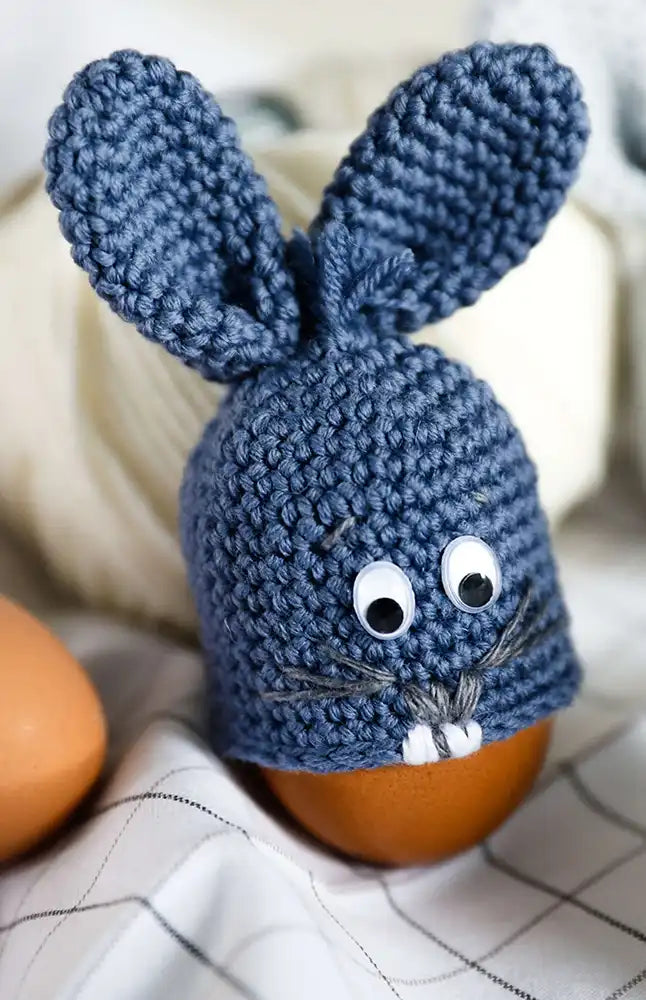 Eierwärmer Hase (Häkelset)