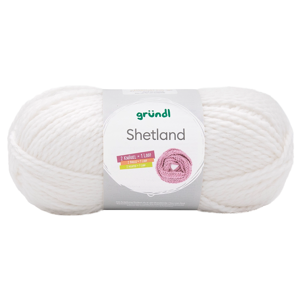 #Farbe_Gründl Shetland | 10 Weiß