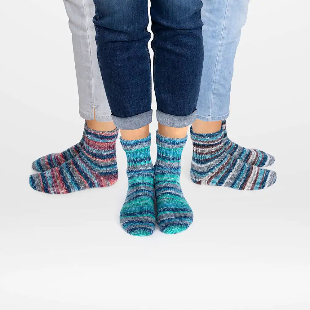 #Farbe_Gründl Trio Sockenwolle | 6229-01