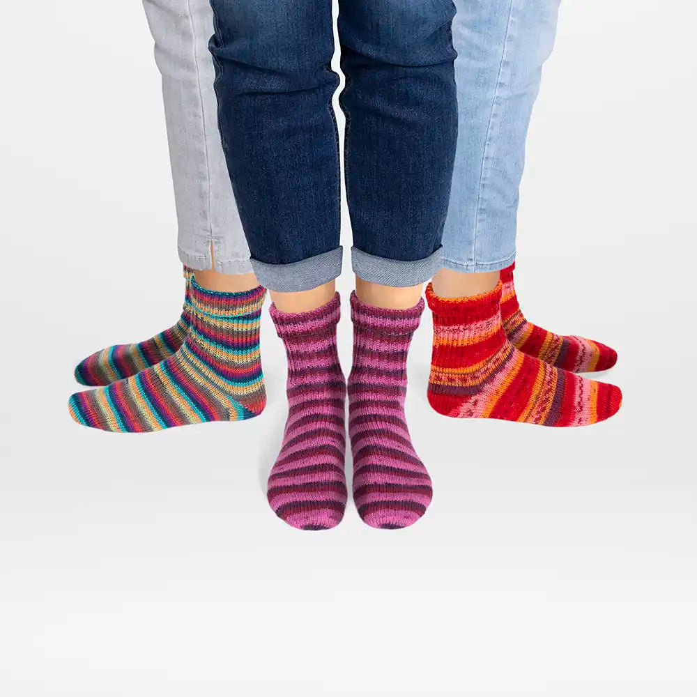 #Farbe_Gründl Trio Sockenwolle | 6229-08