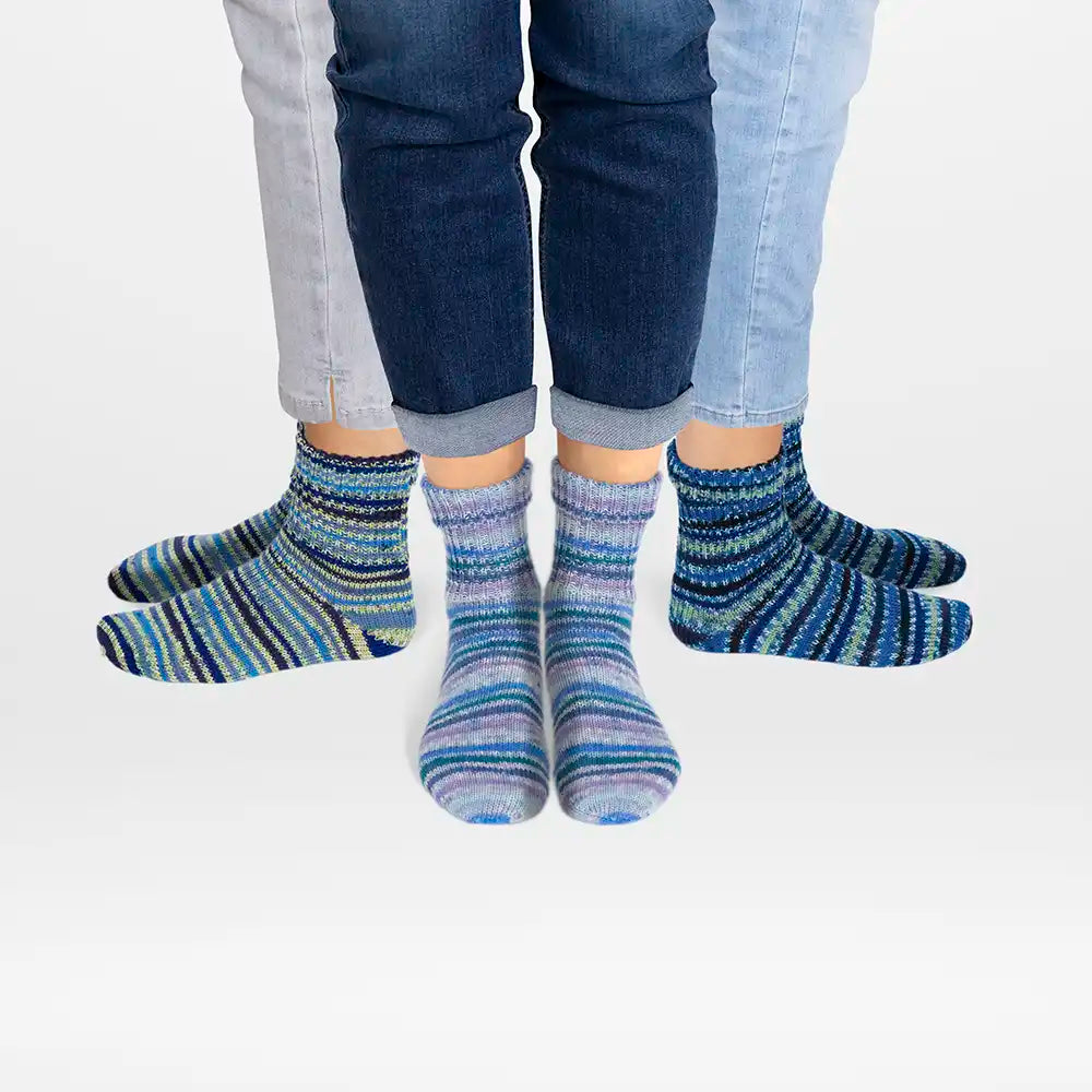 #Farbe_Gründl Trio Sockenwolle | 6229-09