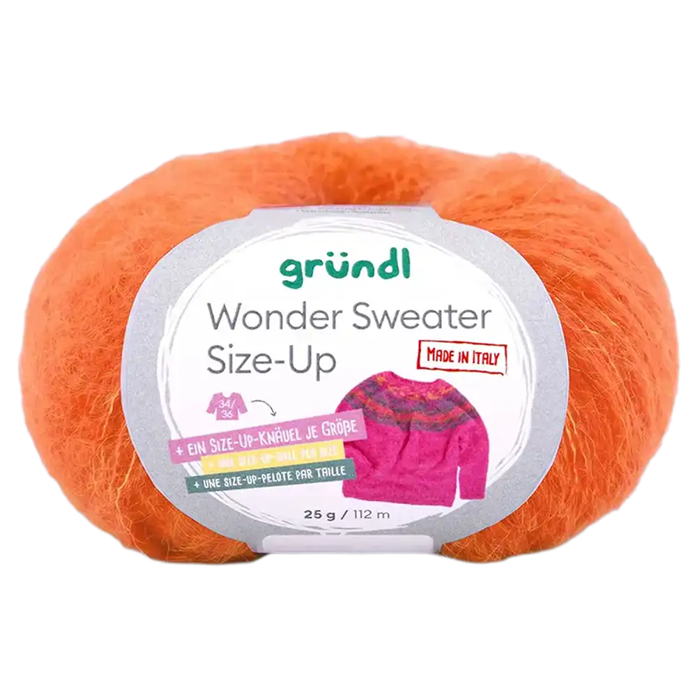 #Farbe_Gründl Wonder Sweater | 07 Orange