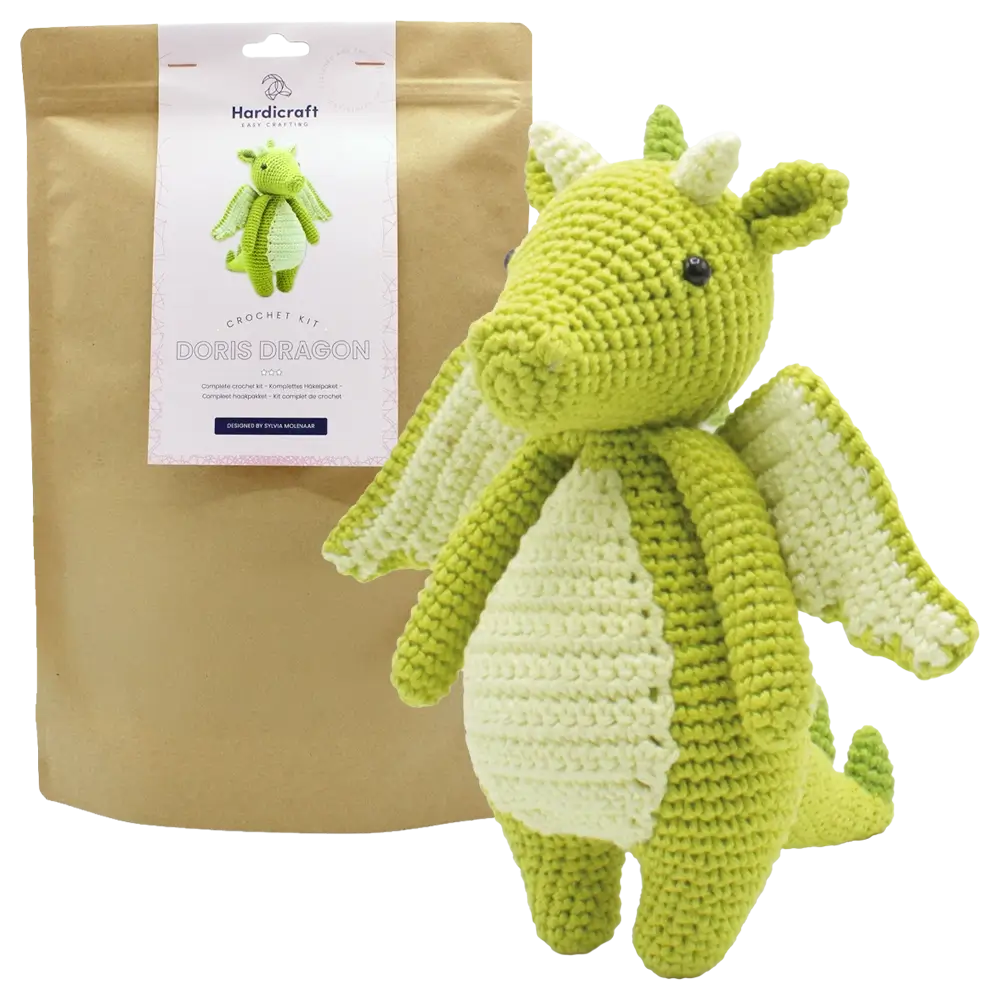 Drache Doris (Hardicraft Häkelset)