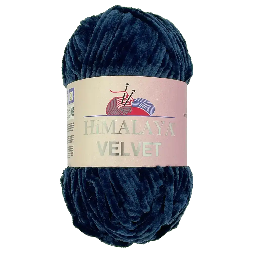Ovillo De Chenilla Himalaya Velvet 100 G / 120 M - Hilo Suave Para Tejer Y Crochet | Para Mantas, Amigurumi Y Ropa