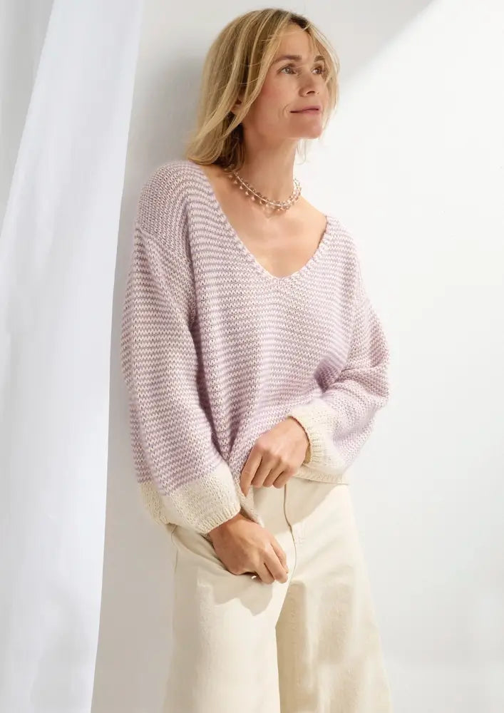 Pullover Promessa & Silkhair C28M34 (Strickset)