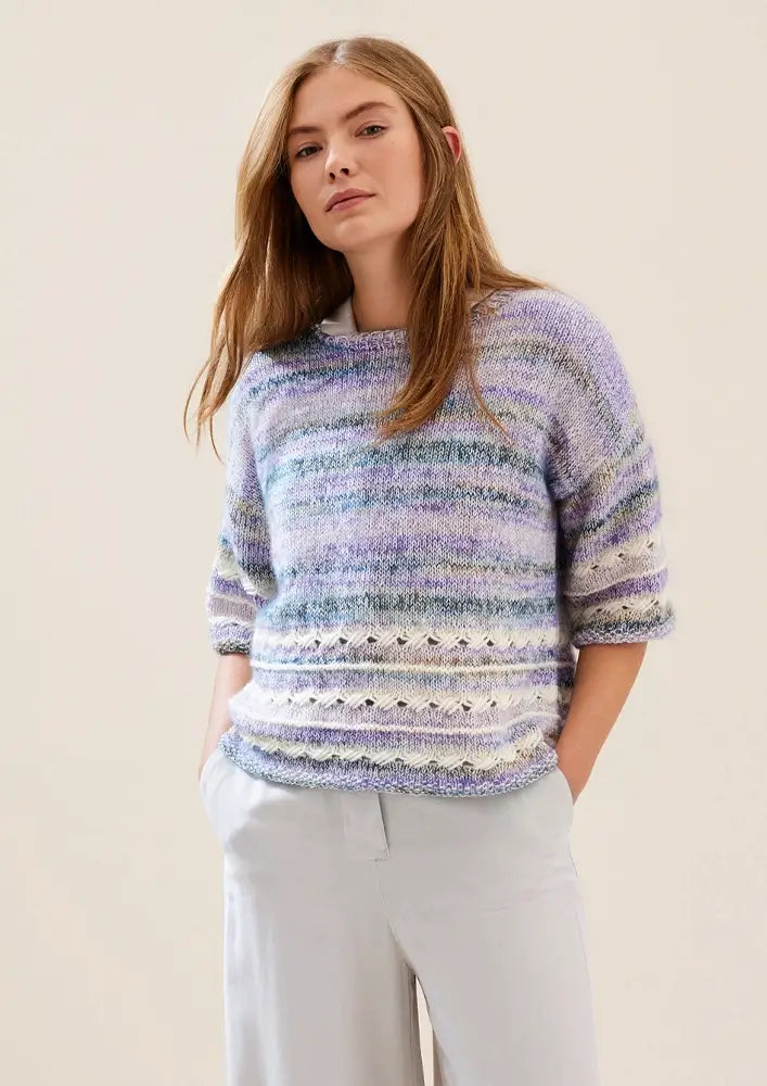 Pullover Ecopuno & Cottonhair & Summer Softness L18M20 (Strickset)