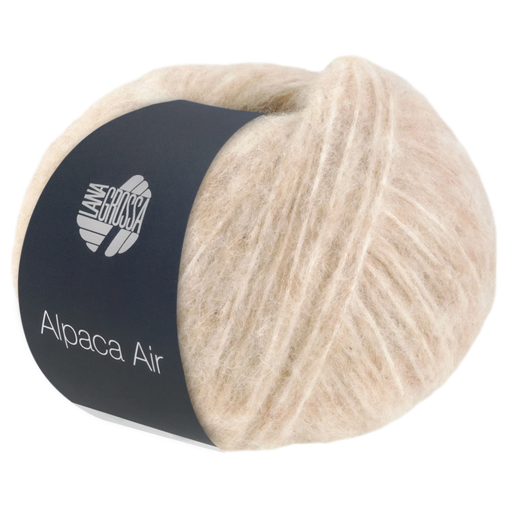 #Farbe_Lana Grossa Alpaca Air | 02 Beige