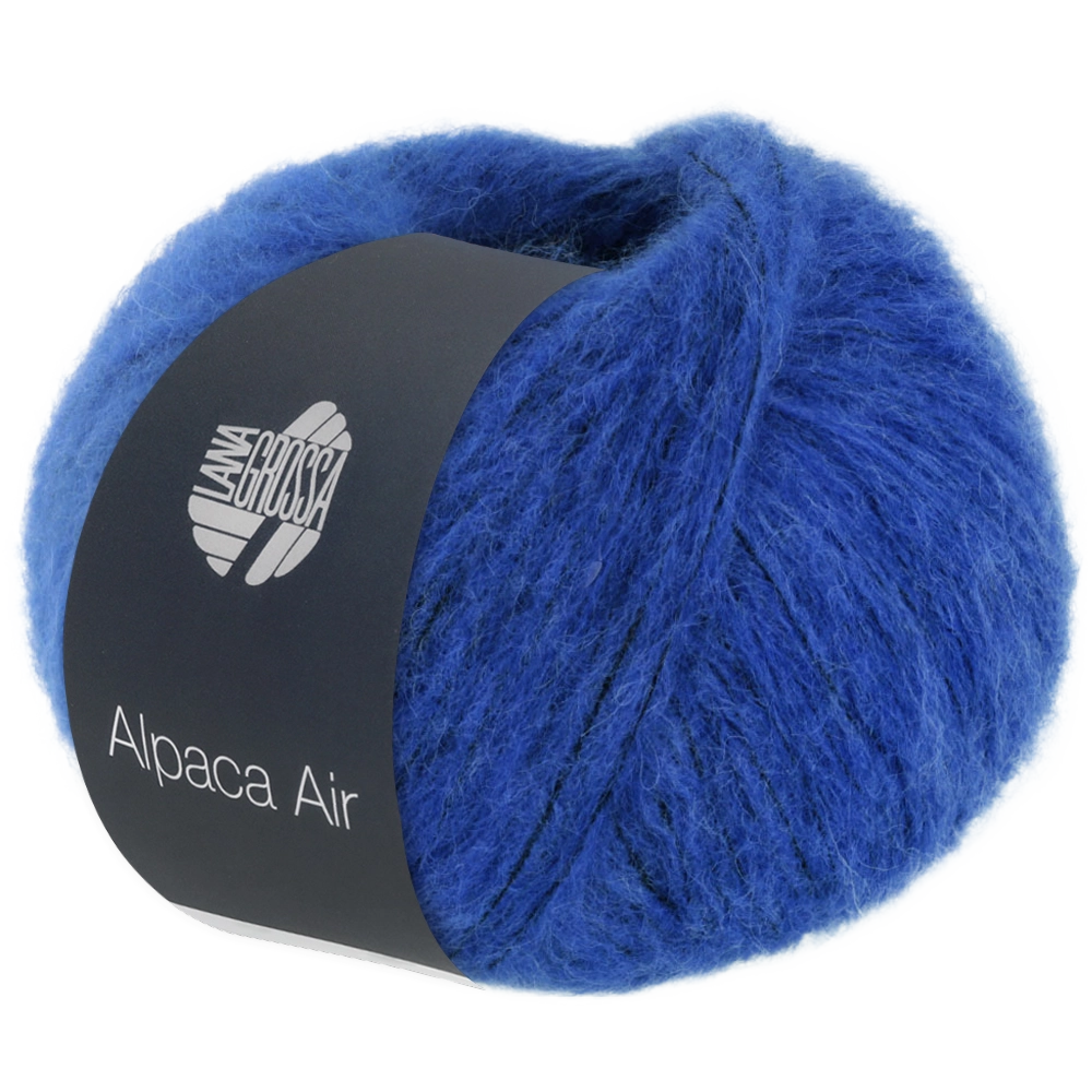 #Farbe_Lana Grossa Alpaca Air | 17 Blau