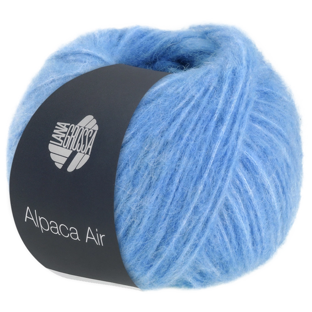 #Farbe_Lana Grossa Alpaca Air | 18 Hellblau