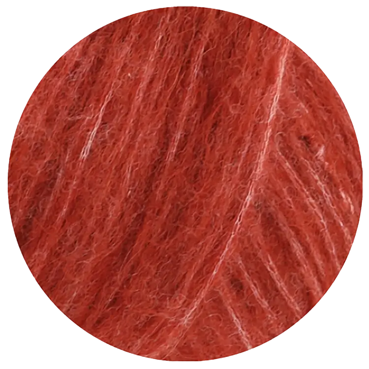 #Farbe_Lana Grossa Alpaca Air | 19 Rostrot