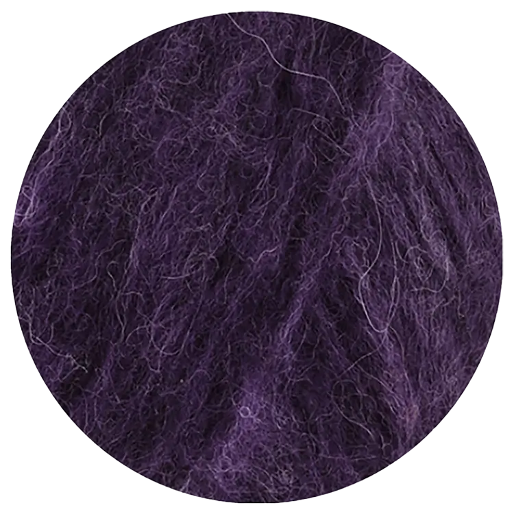 #Farbe_Lana Grossa Alpaca Air | 21 Dunkelviolett