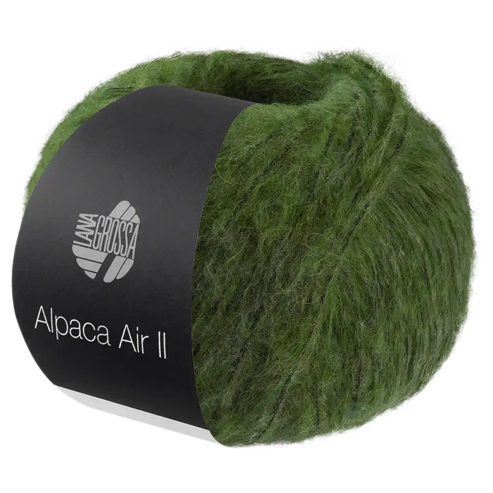 #Farbe_Lana Grossa Alpaca Air II | 40 Dunkelgrün