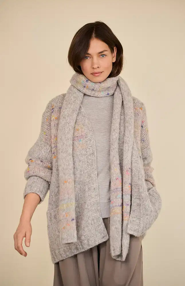 Cardigan L19M29 (Strickset)