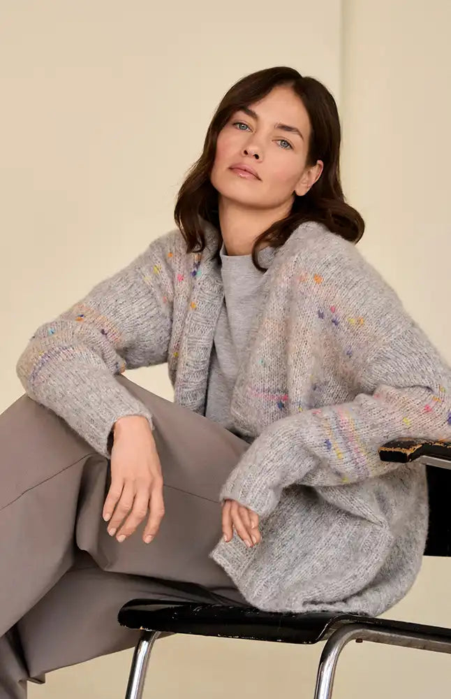 Cardigan L19M29 (Strickset)