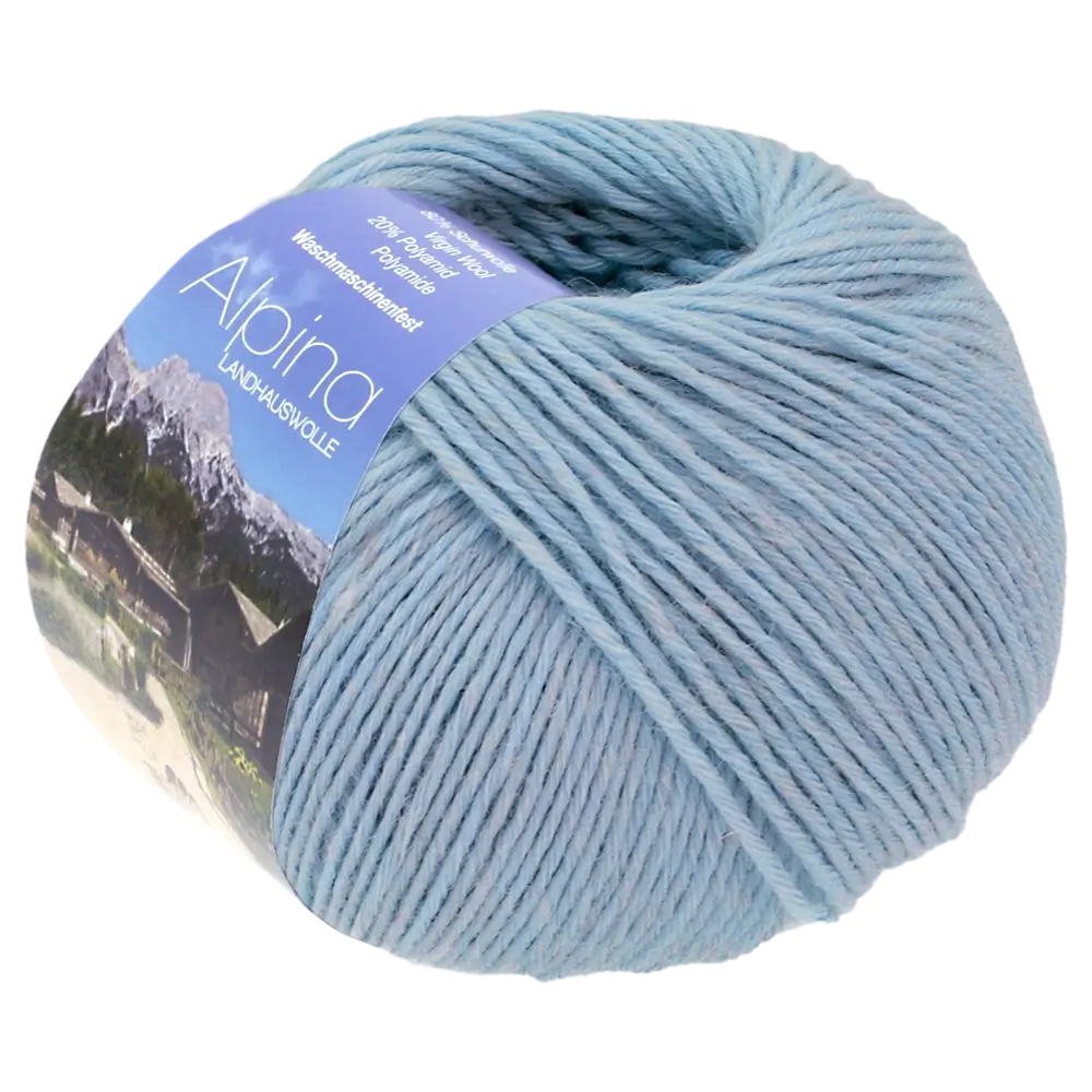 #Farbe_Lana Grossa Alpina | 70 Hellblau