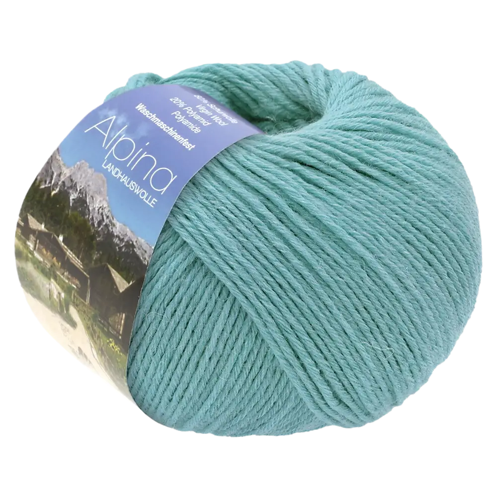 #Farbe_Lana Grossa Alpina | 82 Türkisblau