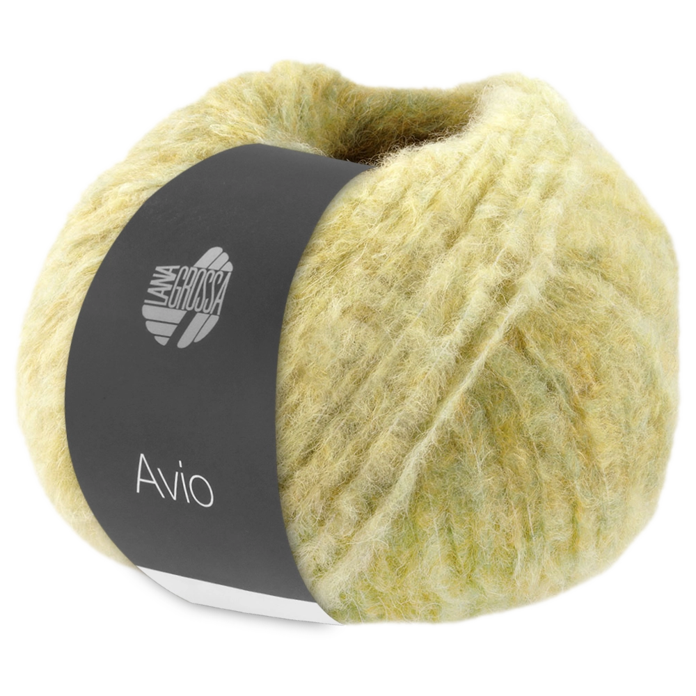 #Farbe_Lana Grossa Avio | 18 Olive/Grüngelb