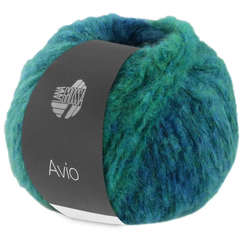 #Farbe_Lana Grossa Avio | 20 Opalgrün/Tintenblau