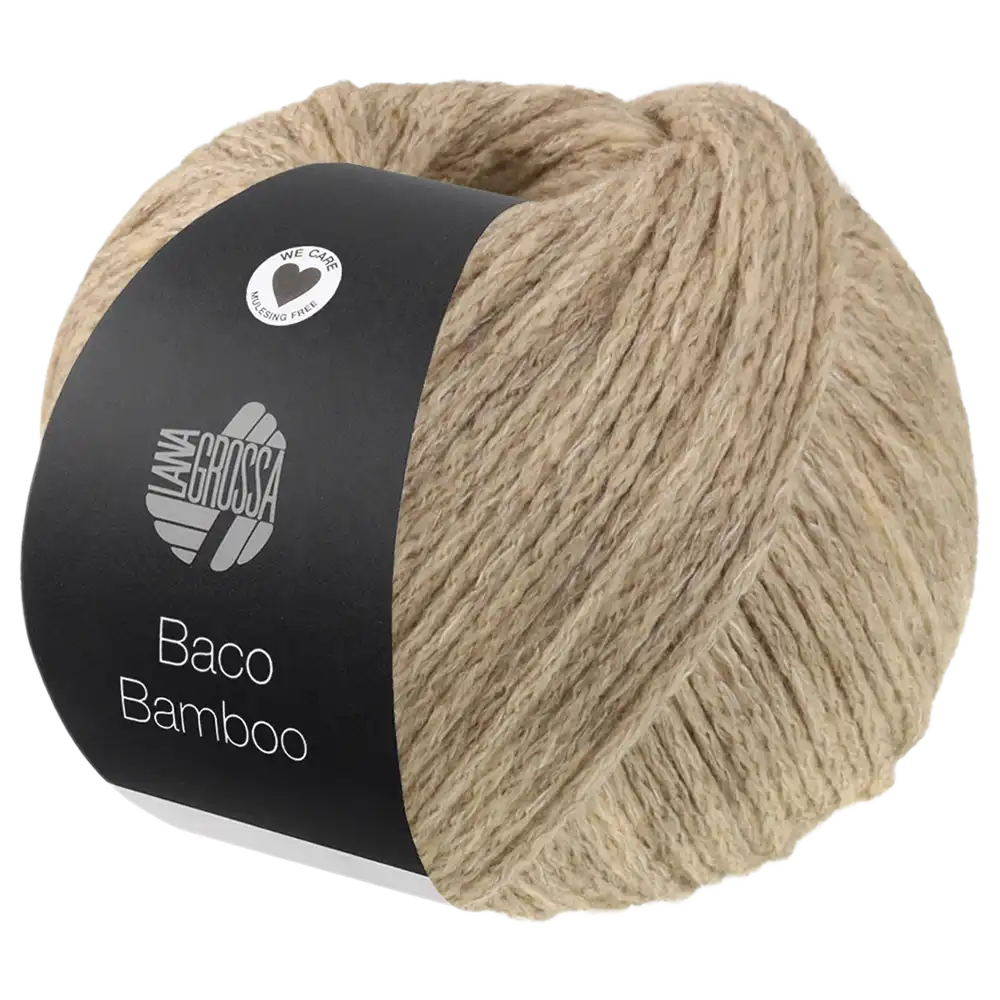 #Farbe_Lana Grossa Baco Bamboo | 14 Beige