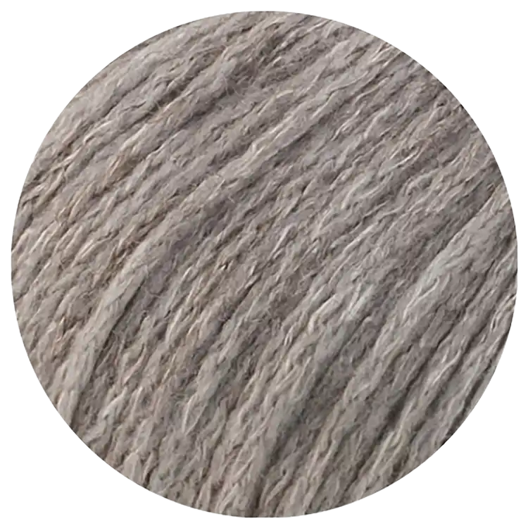 #Farbe_Lana Grossa Baco Bamboo | 16 Hellgrau