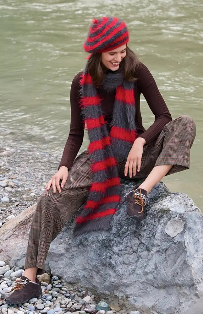 Schal A23M32 (Strickset)