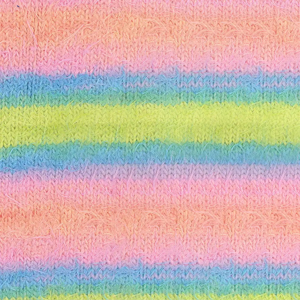 #Farbe_Lana Grossa Basta Mista | 113 Limette/Türkis/Aqua/Lachs/Rosa/Flieder