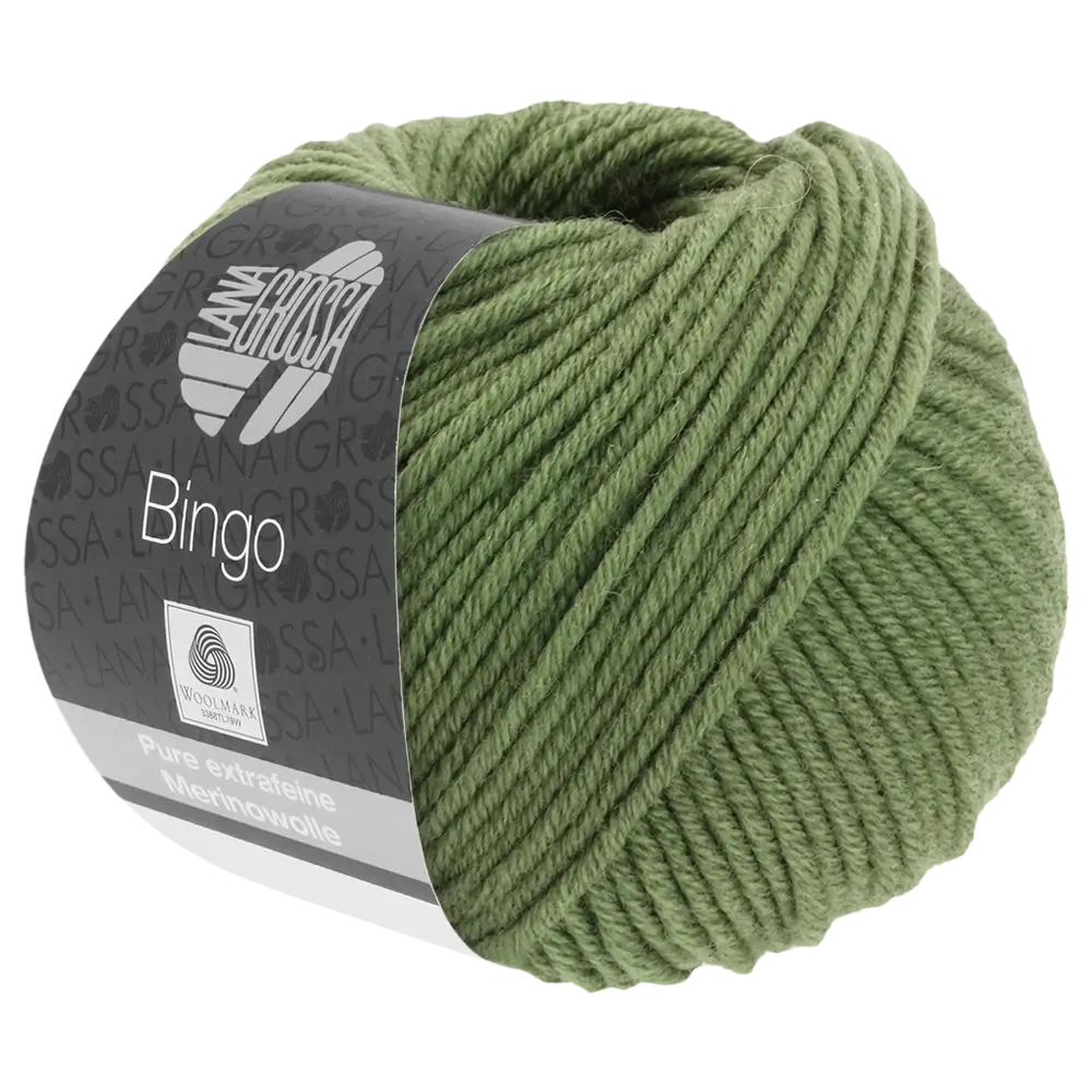 #Farbe_Lana Grossa Bingo | 742 Olivgrün