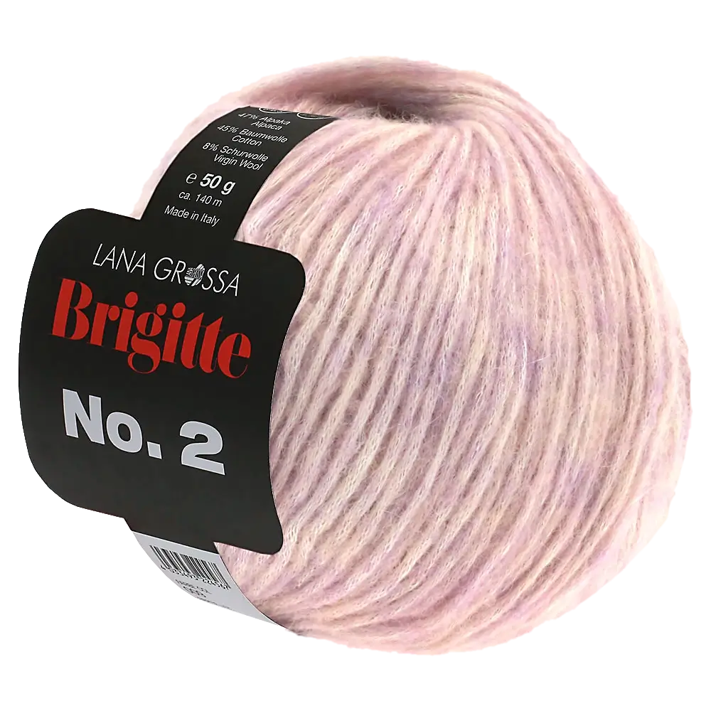 #Farbe_Lana Grossa Brigitte No. 2 | 12 Altrosa