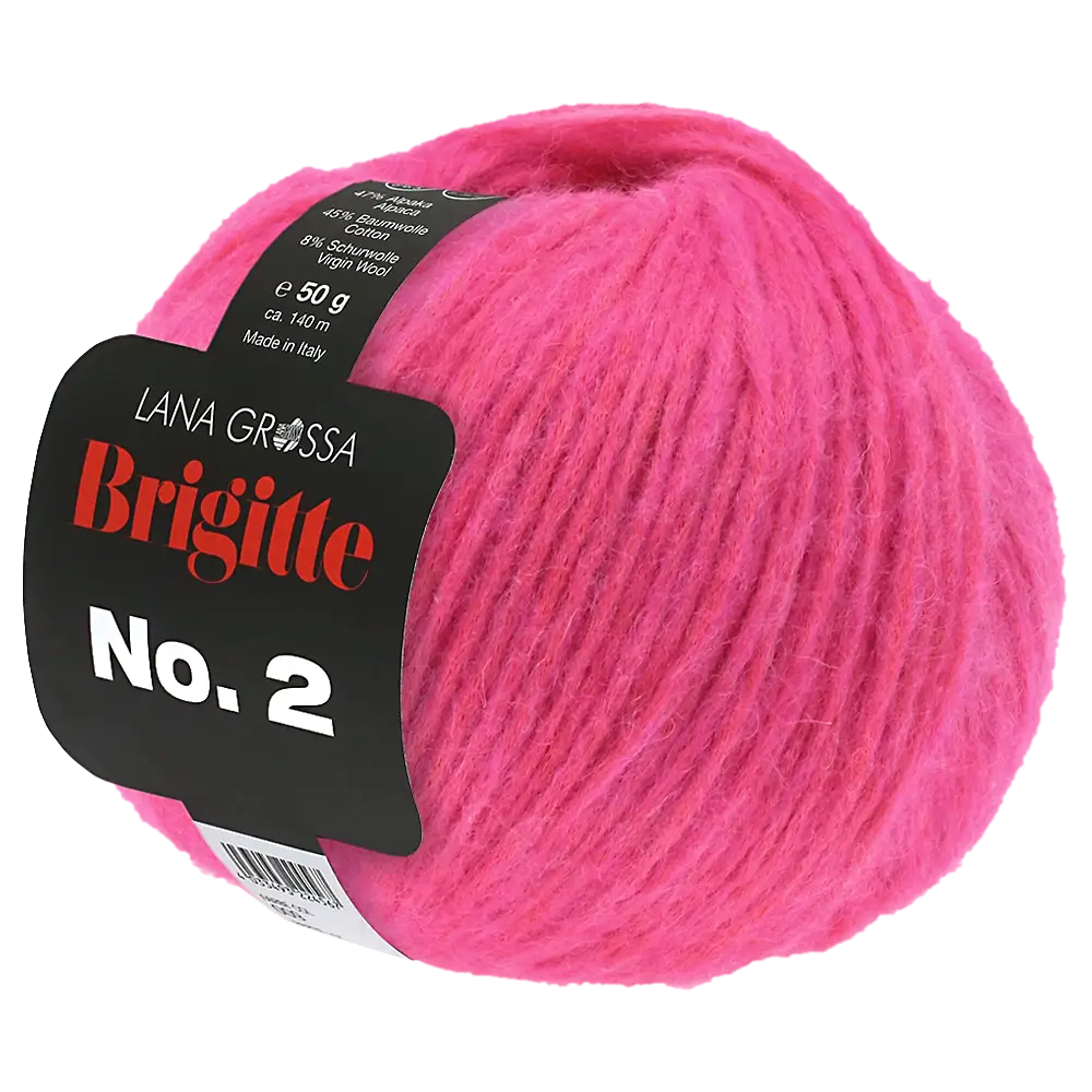 #Farbe_Lana Grossa Brigitte No. 2 | 19 Pink