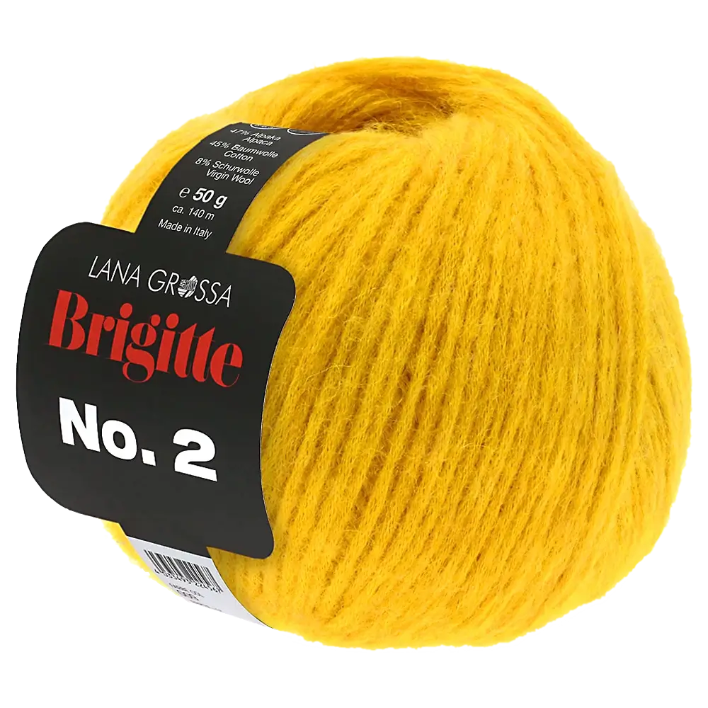 #Farbe_Lana Grossa Brigitte No. 2 | 21 Maisgelb