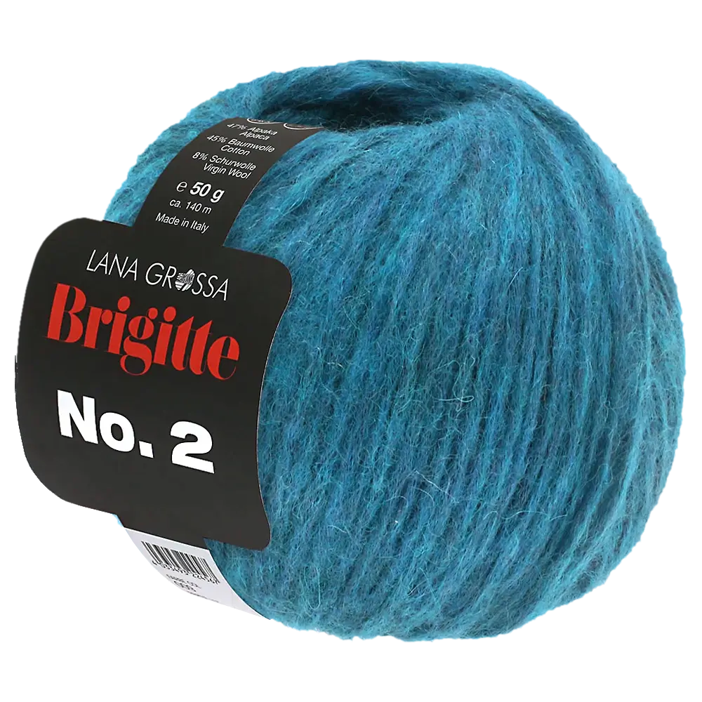 #Farbe_Lana Grossa Brigitte No. 2 | 22 Petrol