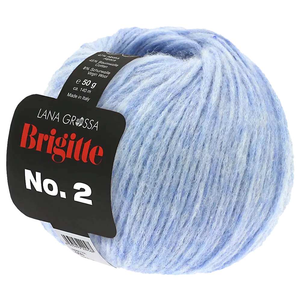 #Farbe_Lana Grossa Brigitte No. 2 | 23 Hellblau