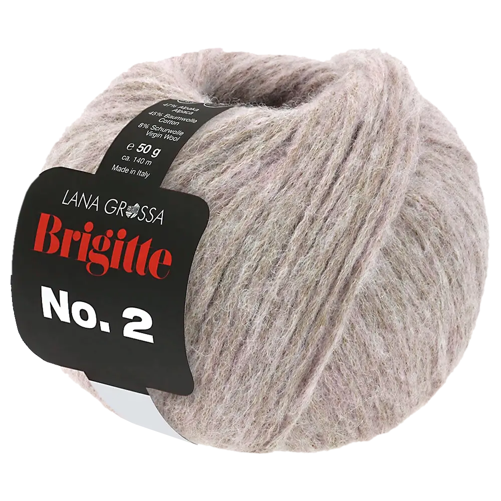 #Farbe_Lana Grossa Brigitte No. 2 | 41 Rosabeige