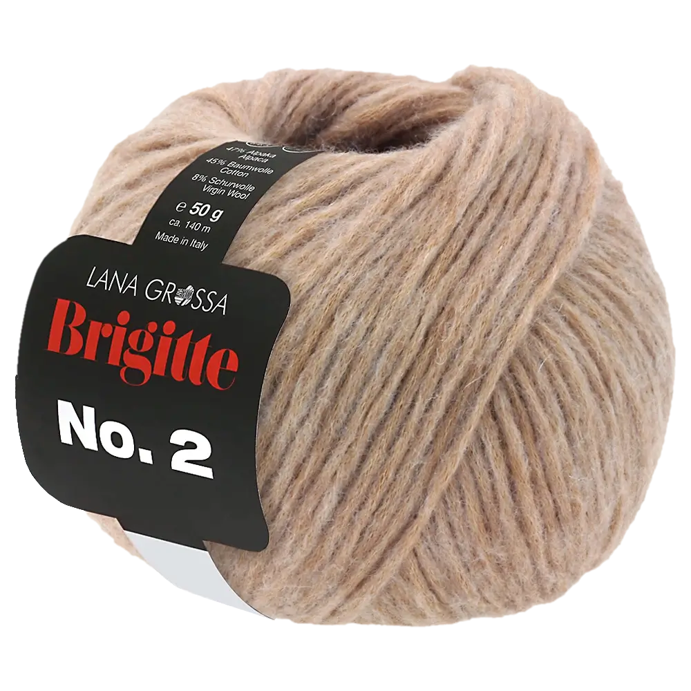 #Farbe_Lana Grossa Brigitte No. 2 | 43 Rosenholz