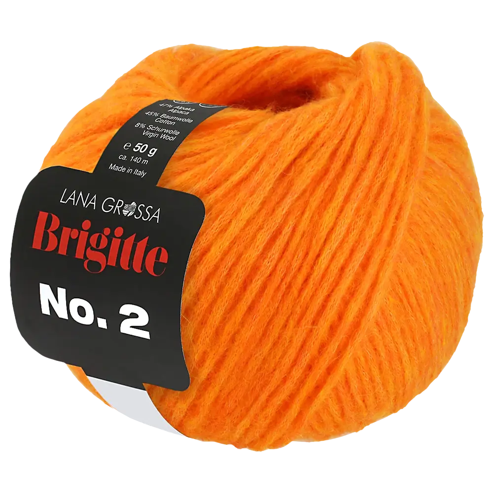 #Farbe_Lana Grossa Brigitte No. 2 | 56 Orange