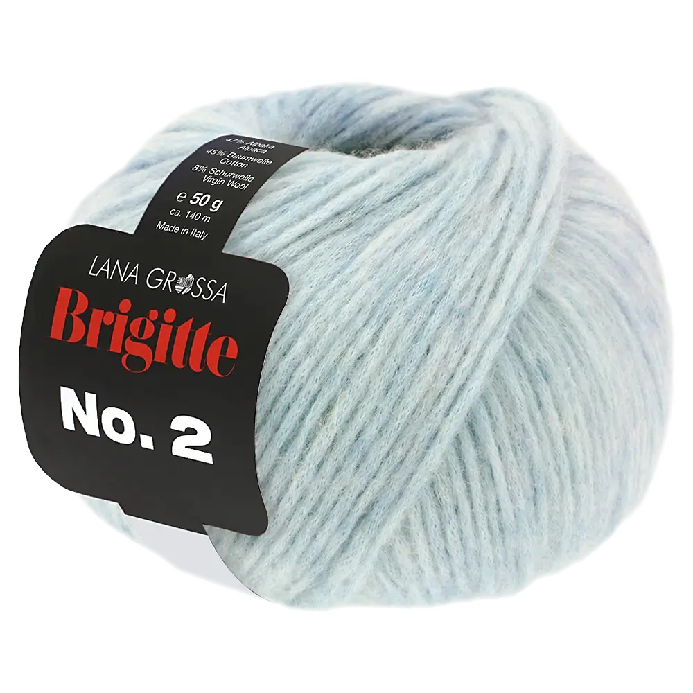 #Farbe_Lana Grossa Brigitte No. 2 | 65 Lichtblau