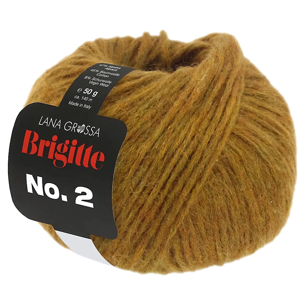 #Farbe_Lana Grossa Brigitte No. 2 | 67 Senfgelb