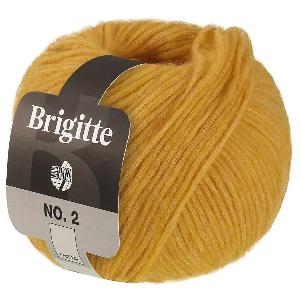 #Farbe_Lana Grossa Brigitte No. 2 | 71 Dottergelb