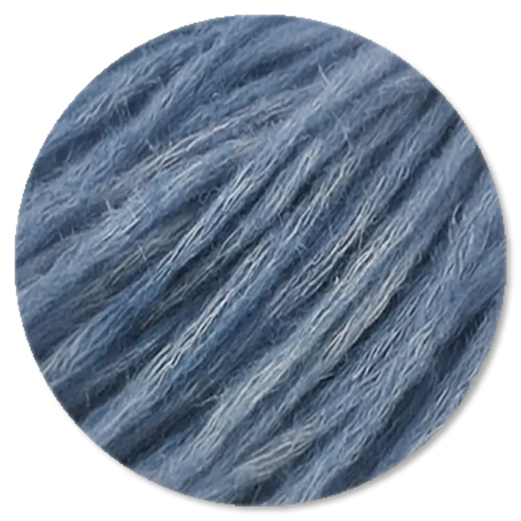#Farbe_Lana Grossa Brigitte No. 2 Vintage | 206 Jeans meliert