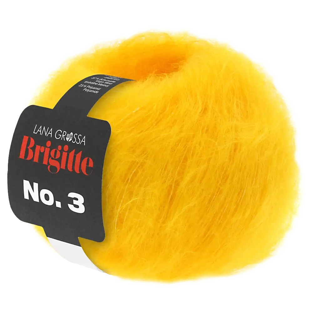 #Farbe_Lana Grossa Brigitte No. 3 | 01 Gelb