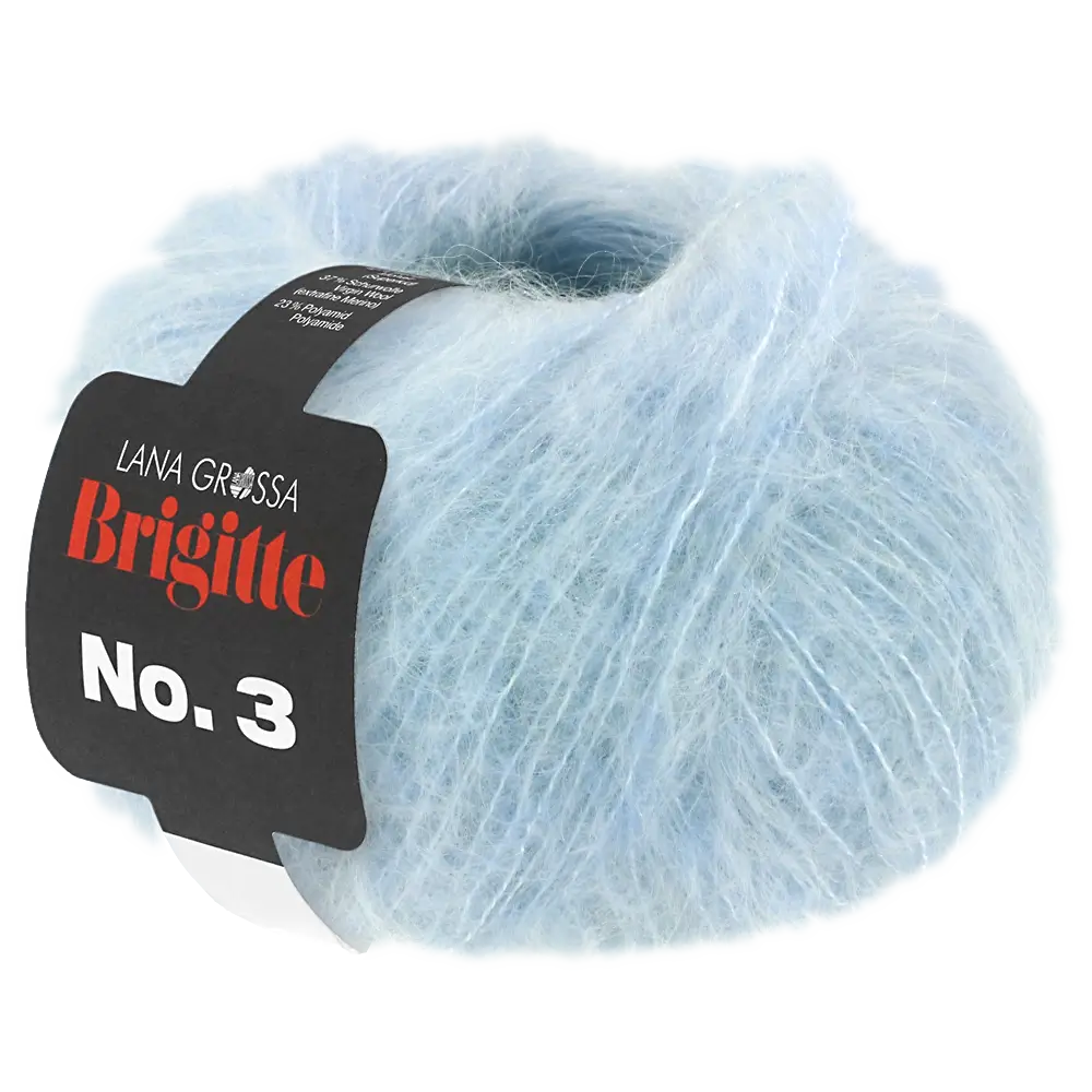 #Farbe_Lana Grossa Brigitte No. 3 | 43 Hellblau