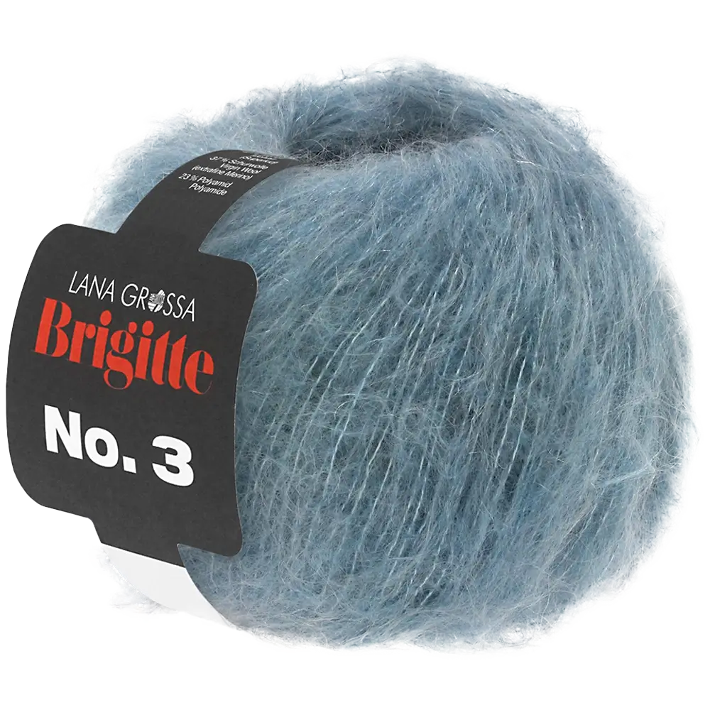 #Farbe_Lana Grossa Brigitte No. 3 | 49 Rauchblau