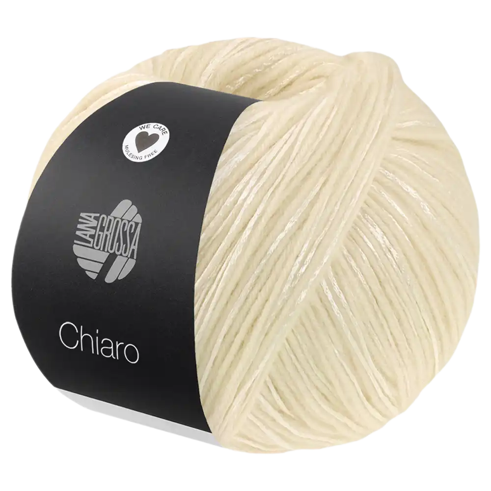 #Farbe_Lana Grossa Chiaro | 01 Rohweiß