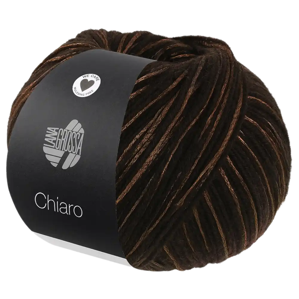 #Farbe_Lana Grossa Chiaro | 04 Schwarzbraun
