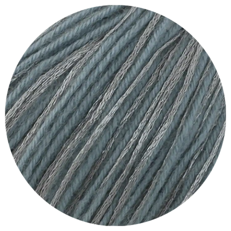 #Farbe_Lana Grossa Chiaro | 07 Graublau