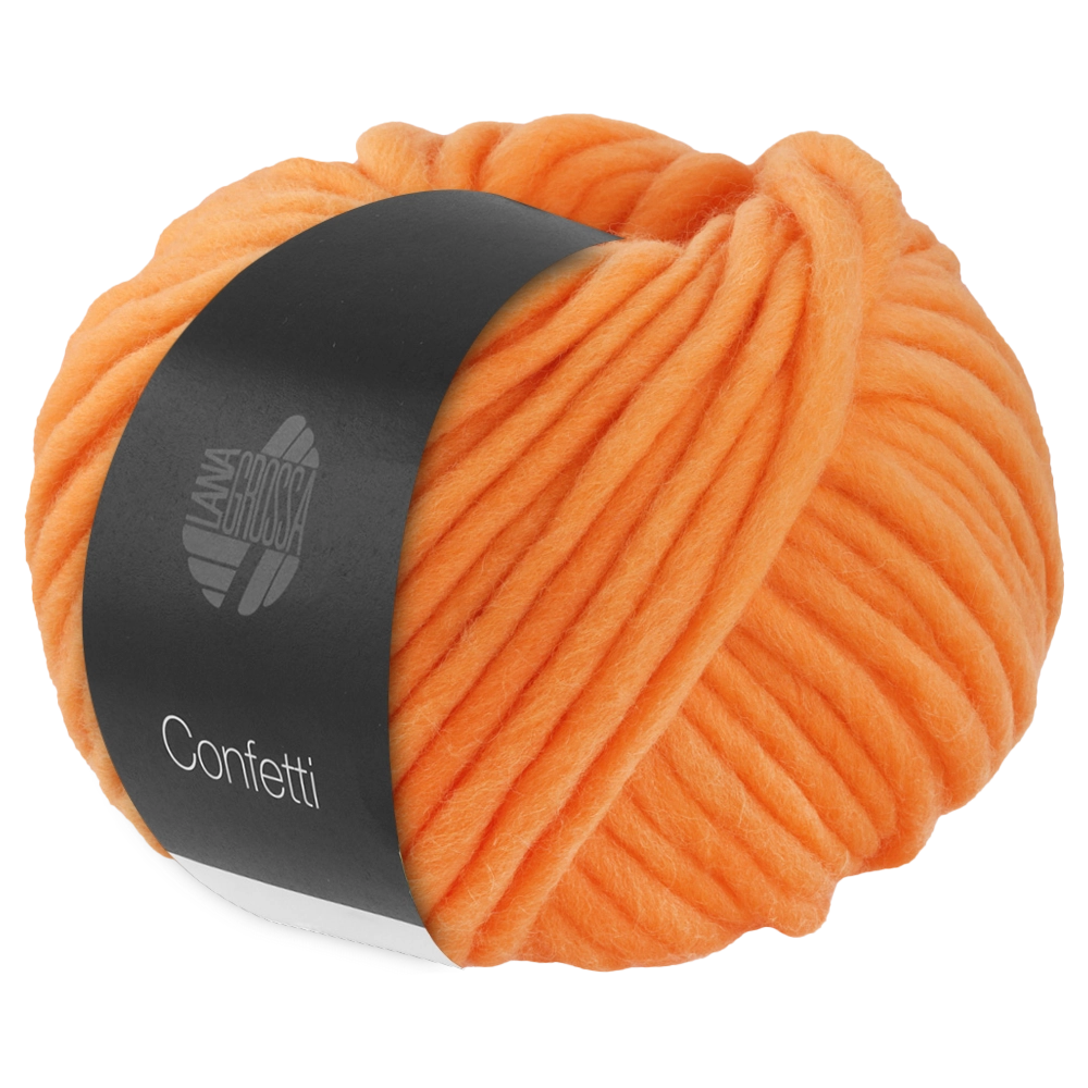 #Farbe_Lana Grossa Confetti | 102 Orange