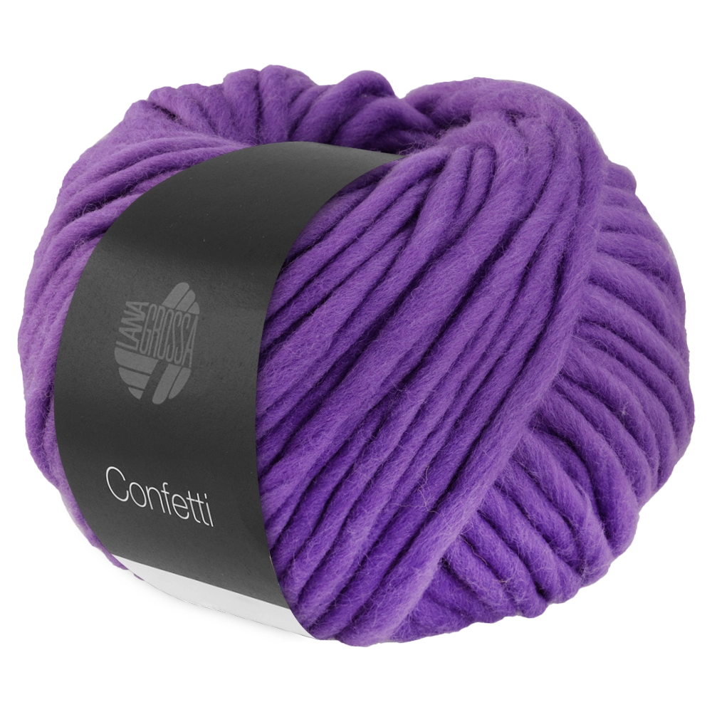 #Farbe_Lana Grossa Confetti | 104 Violett