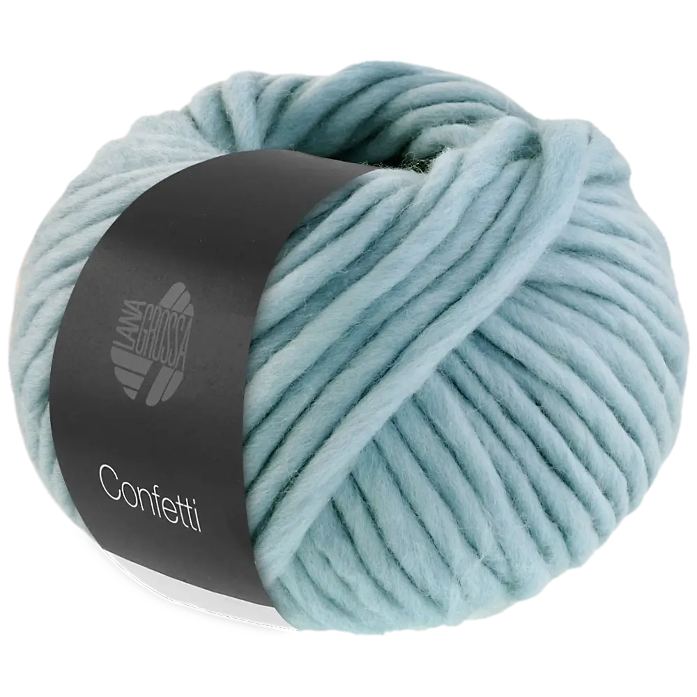 #Farbe_Lana Grossa Confetti | 111 Hellblau
