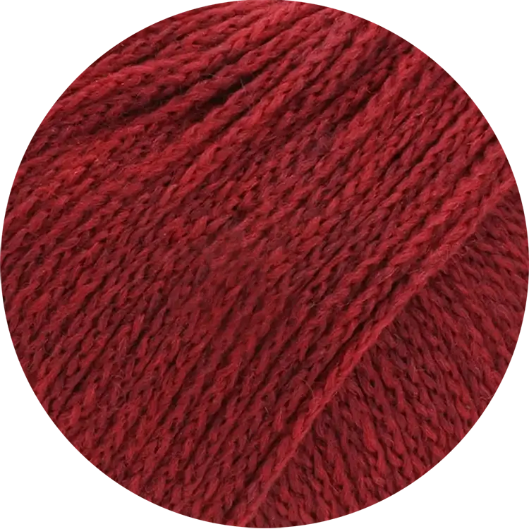 #Farbe_Lana Grossa Cool Merino Uni | 01 Dunkelrot