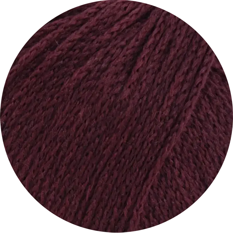 #Farbe_Lana Grossa Cool Merino Uni | 28 Braunrot